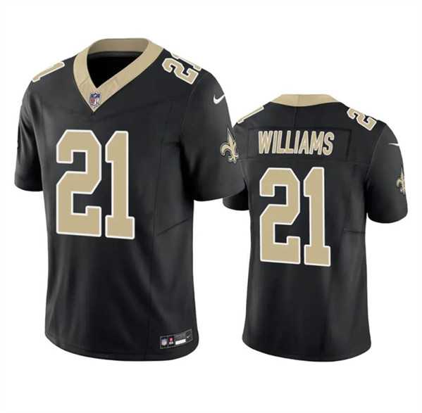 Men & Women & Youth New Orleans Saints #21 Jamaal Williams Black 2023 F.U.S.E. Vapor Untouchable Limited Jersey->new orleans saints->NFL Jersey